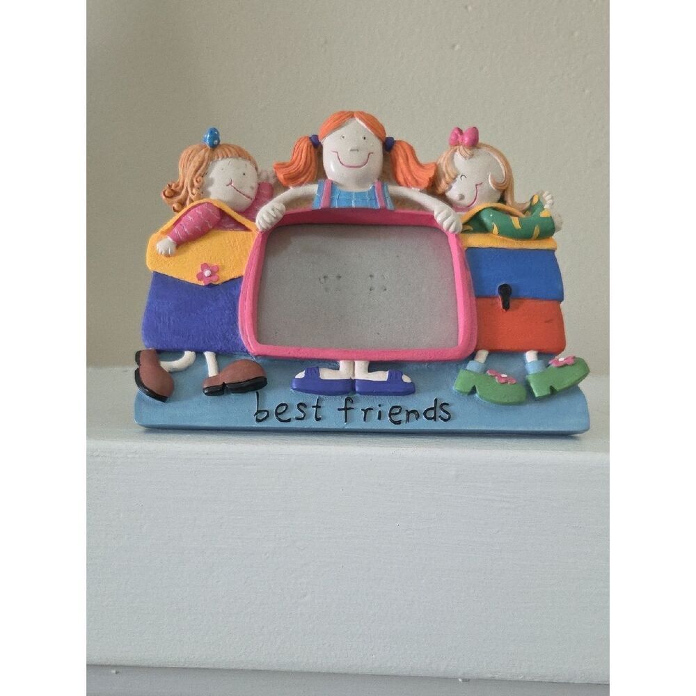 Best Friends Ceramic Kids Photo Frame